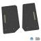 FlexTread 14-18 Jeep Wrangler JK 2Dr Floor Mats (2pc) w/ Rubicon Logo NGTT04013
