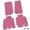 FlexTread 14-18 Jeep Wrangler JKU 4Dr Floor Mats (4pc) w/ Rubicon Logo NGTT05013