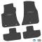 FlexTread 11-24 Dodge Challenger RWD Floor Mats (4pc) w/ R/T (08-14) Logo - Black / NGCV53032