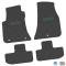 FlexTread 11-24 Dodge Challenger RWD Floor Mats (4pc) w/ Challenger Logo - Black / NGCV53027