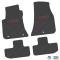 FlexTread 11-24 Dodge Challenger RWD Floor Mats (4pc) w/ Demon Logo - Black / NGCV53041