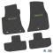FlexTread 11-24 Dodge Challenger RWD Floor Mats (4pc) w/ Hellcat Logo - Black / NGCV53038