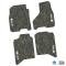 FlexTread 19-24 RAM 2500/3500 Crew Cab Floor Mats w/ RAM Head & Text Logo (4pc) NGTT19010
