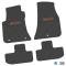 FlexTread 11-24 Dodge Challenger RWD Floor Mats (4pc) w/ Hellcat Logo - Black / NGCV53038