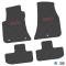 FlexTread 11-24 Dodge Challenger RWD Floor Mats (4pc) w/ Hellcat Logo - Black / NGCV53038