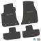 FlexTread 11-24 Dodge Challenger RWD Floor Mats (4pc) w/ Challenger Logo - Black / NGCV53027