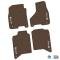 FlexTread 19-24 RAM 2500/3500 Crew Cab Floor Mats w/ RAM Head & Text Logo (4pc) NGTT19010