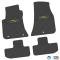FlexTread 11-24 Dodge Challenger RWD Floor Mats (4pc) w/ R/T (08-14) Logo - Black / NGCV53032