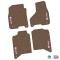 FlexTread 19-24 RAM 2500/3500 Crew Cab Floor Mats w/ RAM Head & Text Logo (4pc) NGTT19010