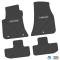 FlexTread 11-24 Dodge Challenger RWD Floor Mats (4pc) w/ HEMI Logo - Black / NGCV53042