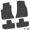 FlexTread 11-24 Dodge Challenger RWD Floor Mats (4pc) w/ Demon Logo - Black / NGCV53041