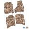 FlexTread 19-24 RAM 2500/3500 Crew Cab Floor Mats w/ RAM Head & Text Logo (4pc) NGTT19010