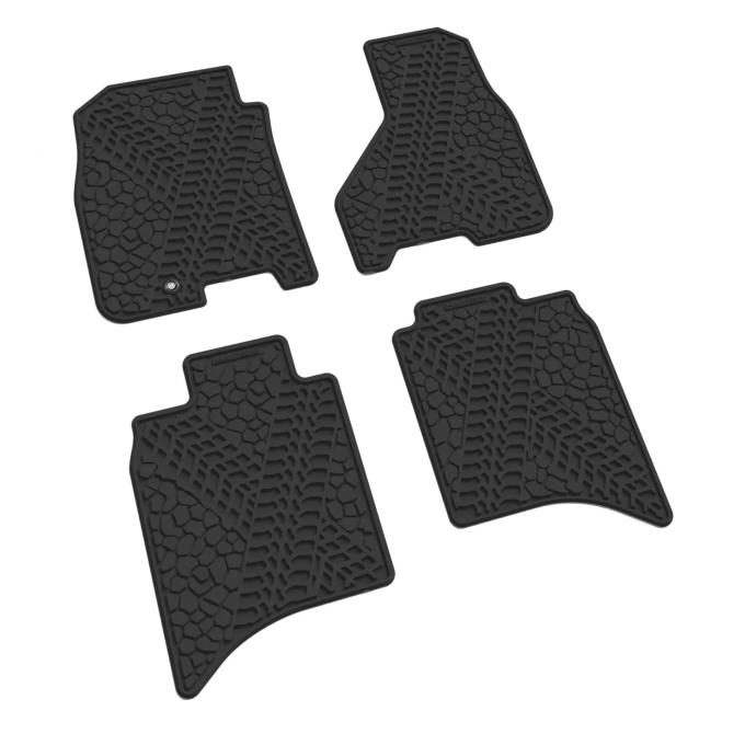 FlexTread 09-11 RAM 1500 Crew Cab & 10-11 RAM 2500/3500 Crew Cab Floor Mats (4pc) NGTT10000