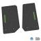 FlexTread 14-18 Jeep Wrangler JK 2Dr Floor Mats (2pc) w/ Rubicon Logo NGTT04013