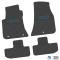 FlexTread 11-24 Dodge Challenger RWD Floor Mats (4pc) w/ HEMI Logo - Black / NGCV53042