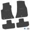 FlexTread 11-24 Dodge Challenger RWD Floor Mats (4pc) w/ Hellcat Logo - Black / NGCV53038