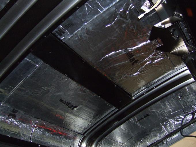 HushMat 2009-2021 Dodge Challenger  Roof Thermal Insulation and Deadener 666085