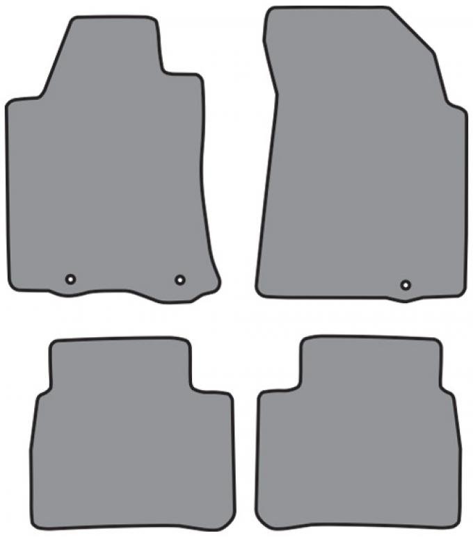 ACC 2013-2017 Nissan Altima Floor Mat 4pc (FM370 FM370R) Cutpile