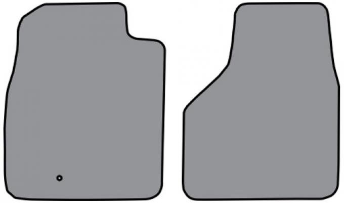 ACC 2011-2012 Ram 2500 Reg Cab Floor Mat 2pc (P609F) Cutpile