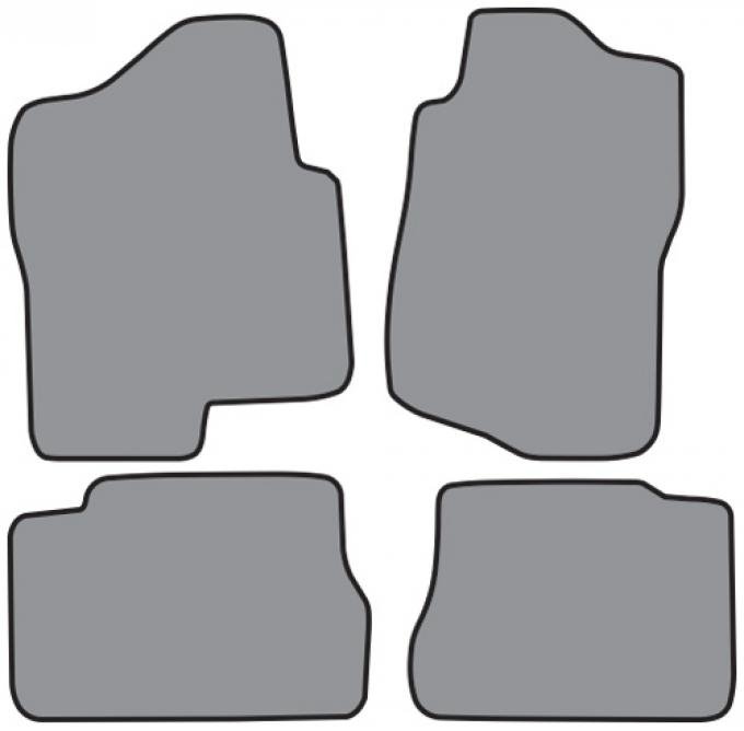ACC 2007-2012 Cadillac Escalade ESV Floor Mat 4pc (FM330F FM330AR) Cutpile