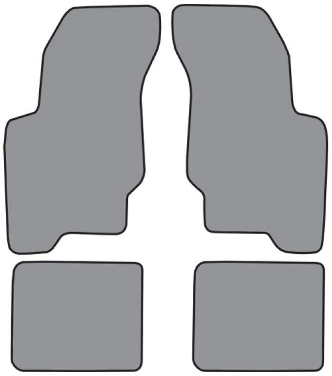 ACC 1997-1999 Oldsmobile Cutlass Floor Mat 4pc (FM74F FM18R) Cutpile