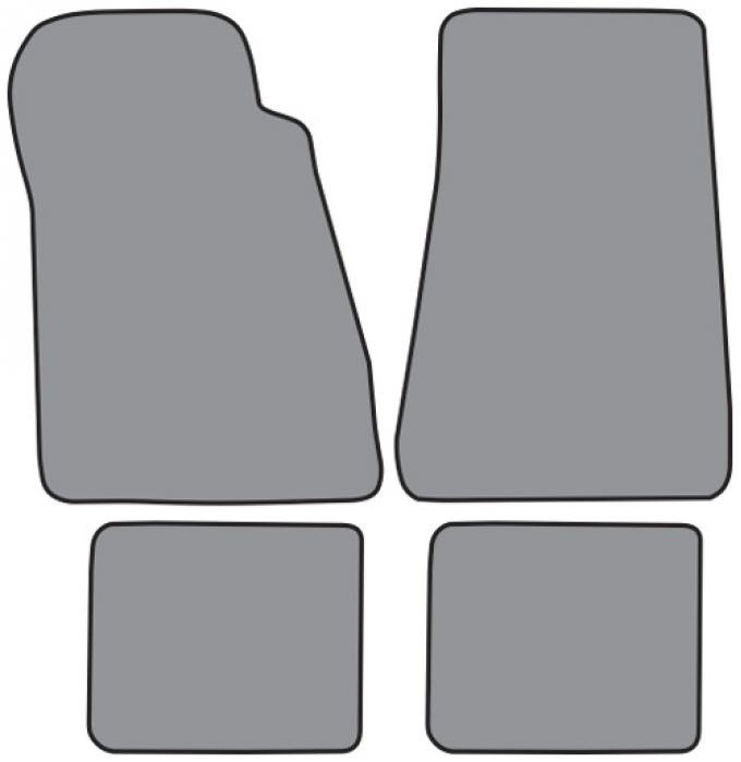 ACC 1979-1986 Ford LTD Country Squire Floor Mat 4pc (FM81F FM18R) Cutpile