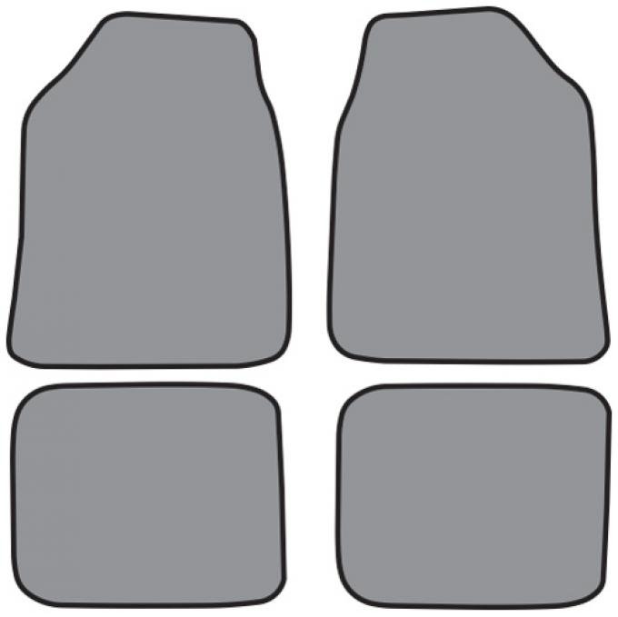 ACC 1966-1970 Nissan 1600 Floor Mat 4pc (A5130 A5130R) Loop