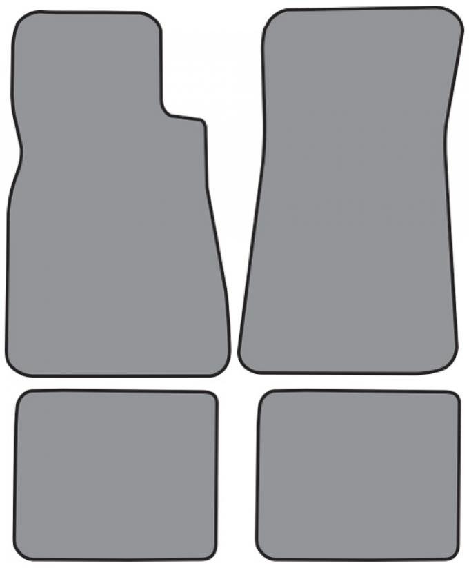 ACC 1977-1984 Buick Electra Floor Mat 4pc (FM14F FM18R) Cutpile