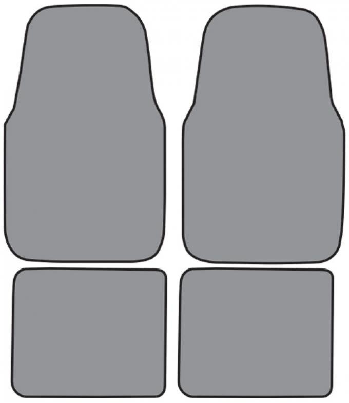 ACC 1995-2000 Ford Contour Floor Mat 4pc (FM154F FM18R) Cutpile