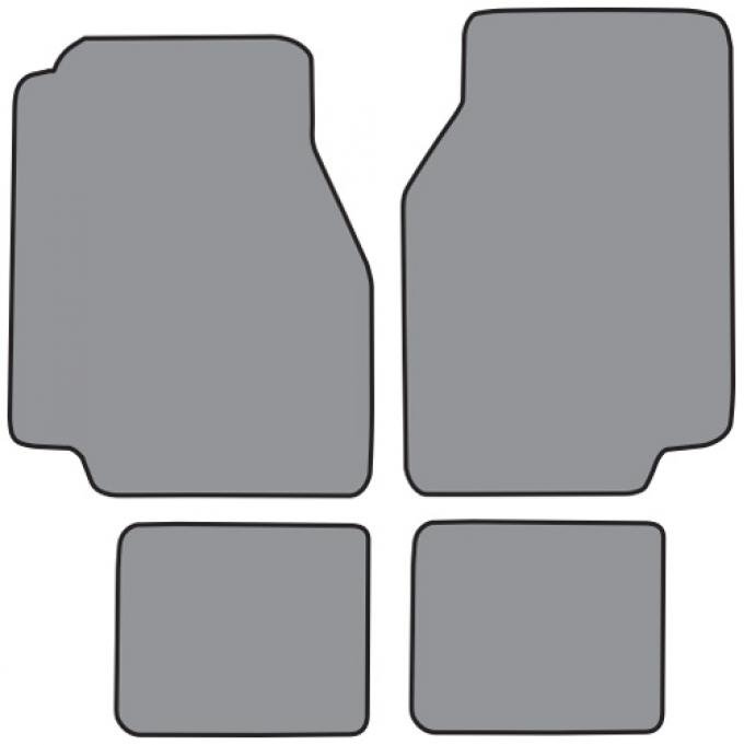 ACC 1978-1979 Dodge Magnum Floor Mat 4pc (CR173F FM18R) Cutpile