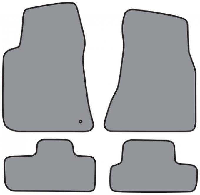 ACC 2008-2010 Dodge Challenger Floor Mat 4pc (FM331 FM331R) Cutpile