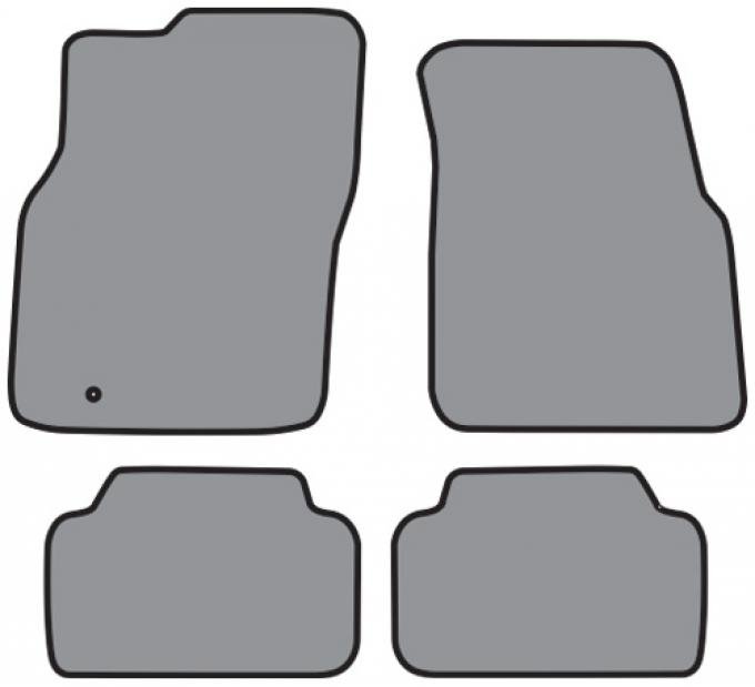 ACC 1993-1998 Lincoln Mark VIII Floor Mat 4pc (A5327 A5327R) Cutpile