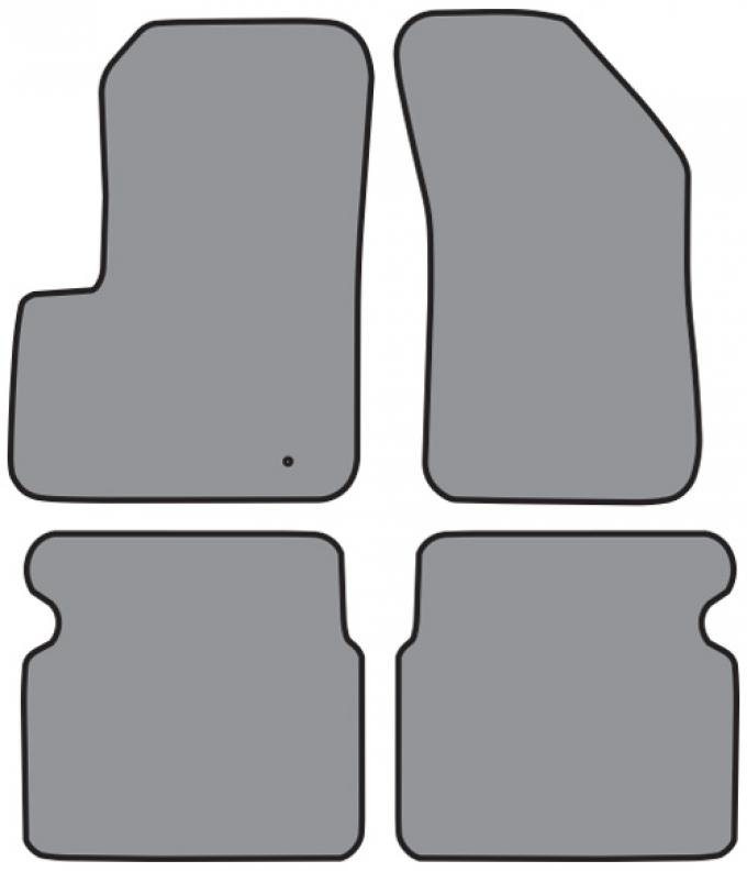 ACC 2008-2010 Chrysler Sebring Sedan Floor Mat 4pc (P543 P543R) Cutpile