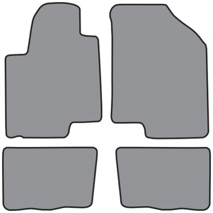 ACC 2010-2012 Kia Soul Floor Mat 4pc (P449 P449R) Cutpile