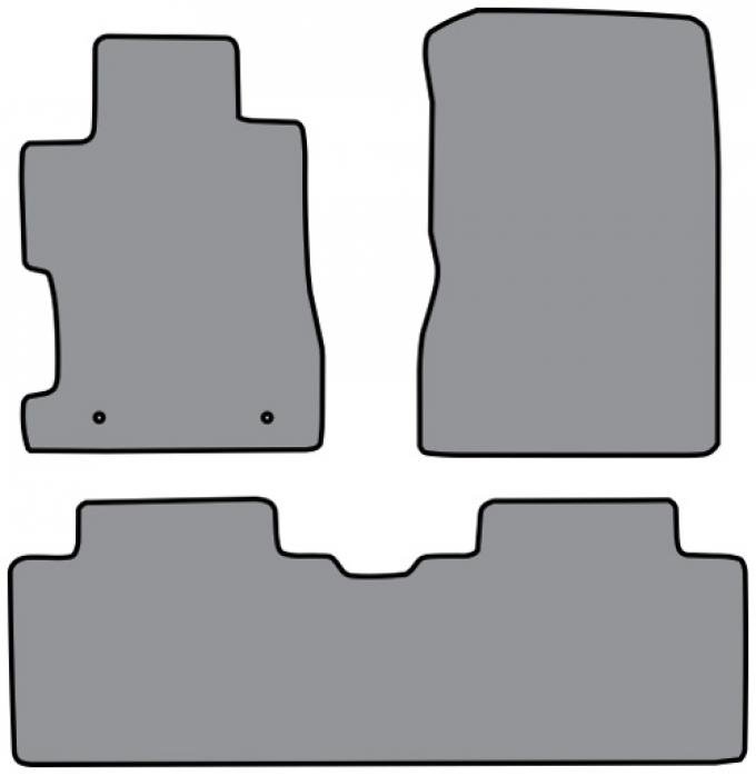 ACC 2006-2011 Honda Civic Floor Mat (P513 P513R) Cutpile