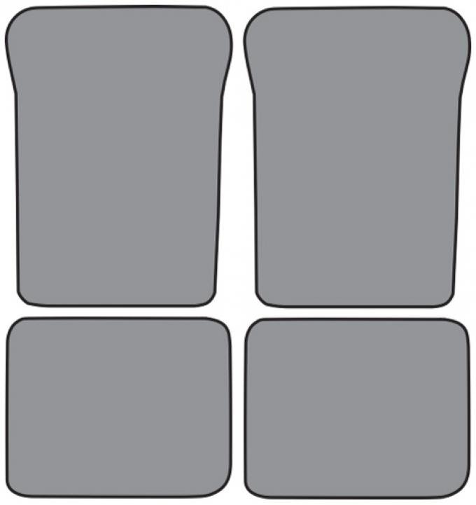 ACC 1997-1998 Oldsmobile Regency Floor Mat 4pc (FM147 FM147R) Cutpile