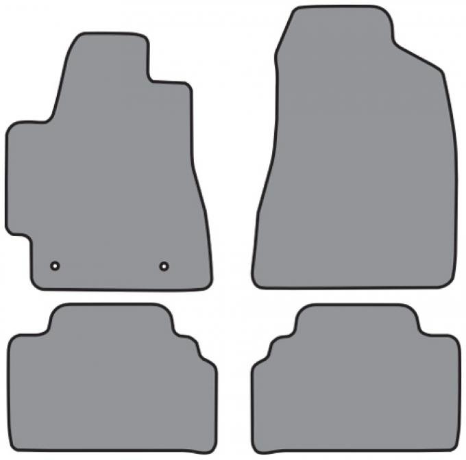 ACC 2001-2007 Toyota Highlander Floor Mat 4pc (P524 P524R) Cutpile