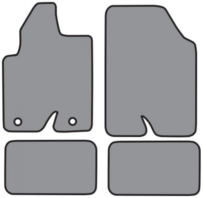 ACC 2011 Mazda Tribute Floor Mat 4pc (FM401BF FM401R) Cutpile
