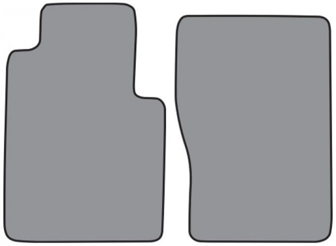 ACC 1976-1980 International Scout II Traveler Floor Mat Frt Row 2pc (IH01F) Cutpile