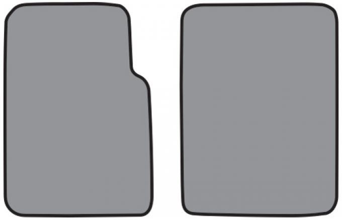 ACC 1997-2006 Jeep Wrangler Floor Mat Frt Row 2pc (FM164F) Cutpile