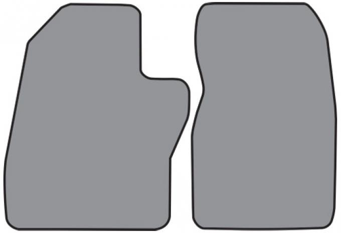 ACC 1988-1996 Ford F-250 Reg Cab Floor Mat 2pc (FM276F) Cutpile