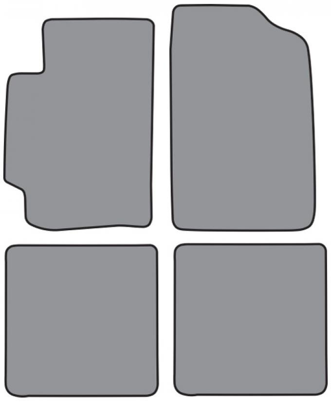 ACC 1995-1999 Toyota Avalon Floor Mat 4pc (FM88 FM88R) Cutpile