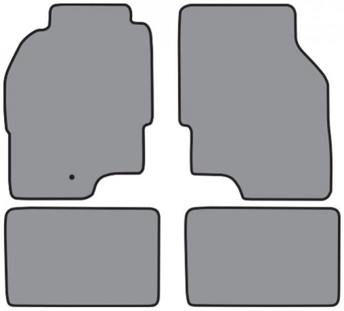 ACC 1995-2000 Chrysler Sebring Coupe Floor Mat 4pc (FM161 FM161R) Cutpile