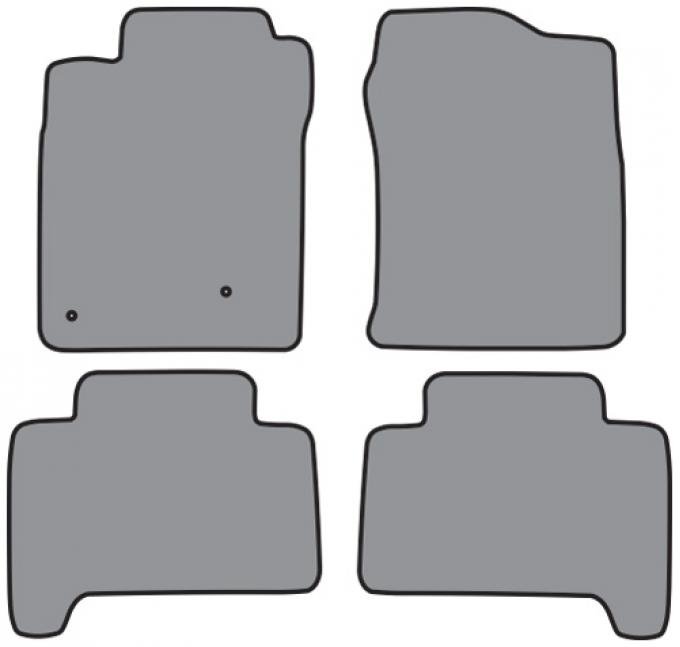 ACC 2003-2009 Lexus GX470 Floor Mat 4pc (FM406F FM406R) Cutpile