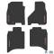 FlexTread 09-11 RAM 1500 Crew Cab & 10-11 RAM 2500/3500 Crew Cab Floor Mats (4pc) w/ Longhorn Logo NGTT10019