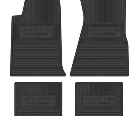 FlexTread 1996-1997 CHEVROLET CAMARO RS FLOOR MATS - BLACK FMRS0006001001