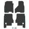 FlexTread 10-11 RAM 2500/3500 Mega Cab Floor Mats (4pc) w/ RAM Head & Text Logo NGTT36010