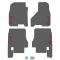 FlexTread 10-11 RAM 2500/3500 Mega Cab Floor Mats (4pc) w/ RAM Head & Text Logo NGTT36010