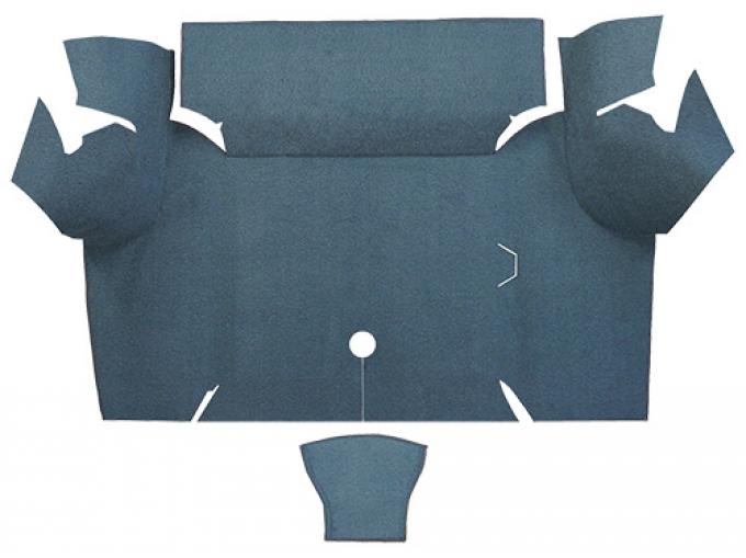 ACC 1967-1968 Ford Mustang Coupe Trunk Kit Floor Only Trunk Mat Nylon