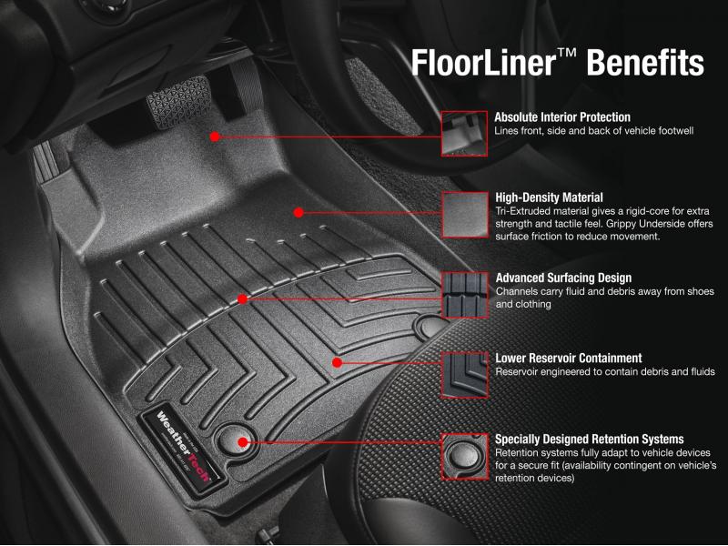 WeatherTech® DigitalFit™ Molded Floor Liners